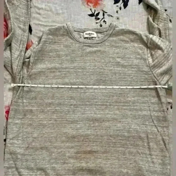 Goodfellow & Co Heather Gray Long Sleeves Crew Neck Sweater Men's Size XL - Picture 6 of 7